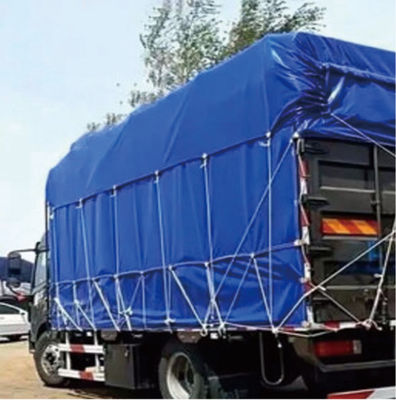 Wholesale Blue Color Tarpaulin Cargo Cover Heavy Duty Woven Fabric 120gsm,UV Resist Garden Cover Sheet,Pool Fabric
